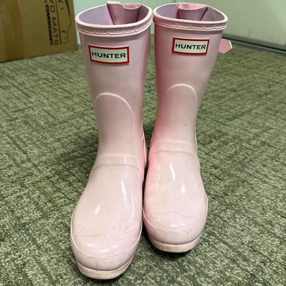 Hunter rain boots